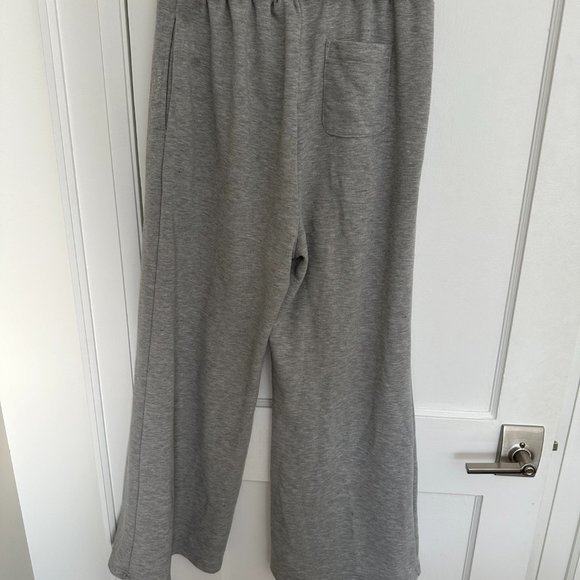 FOR LOVE AND LEMONS WIDE LEG SWEATPANT - PINTUCK SEAM - M - Picture 5 of 7